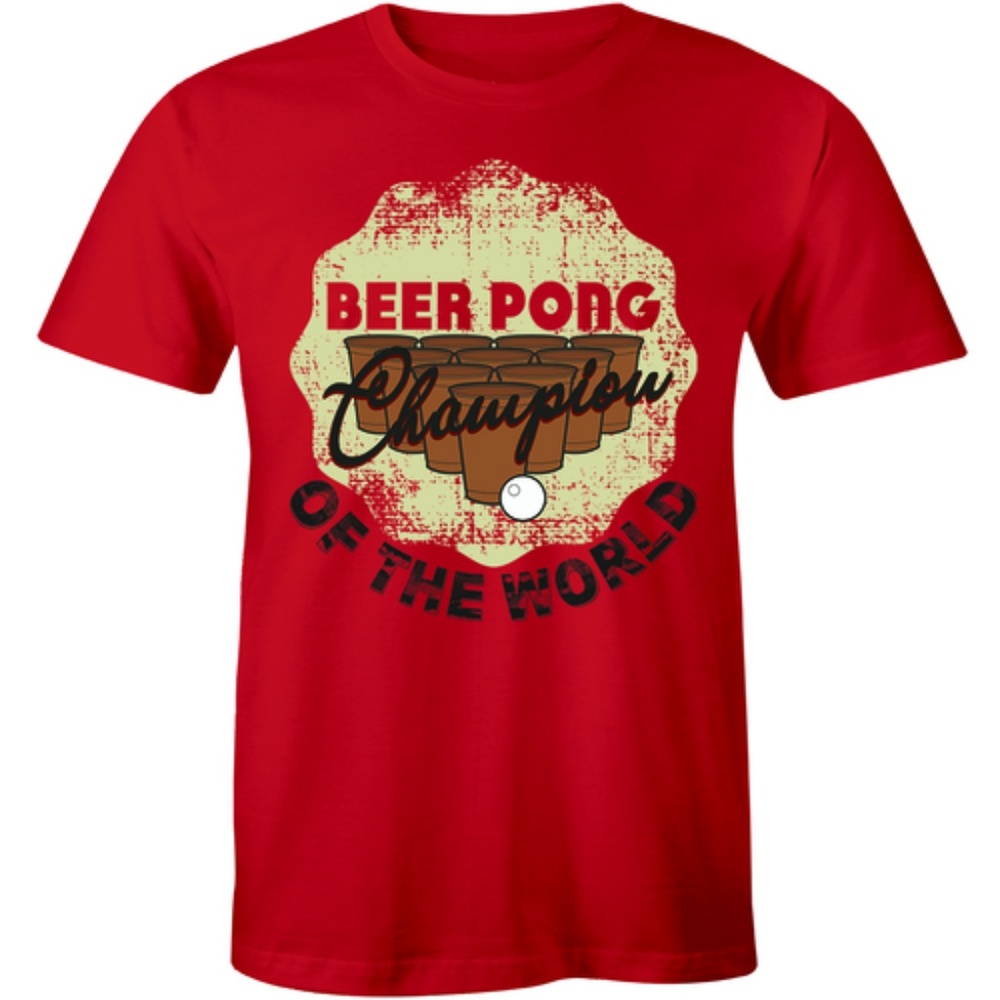 Beer Pong Champion Olympic Drinking Games T-shirt